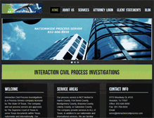 Tablet Screenshot of interactioncivilprocess.com